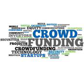 nuage de mots sur le crowdfunding