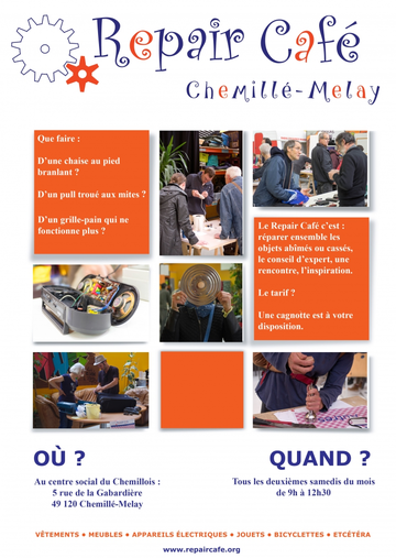 Repair café Chemillé-Melay